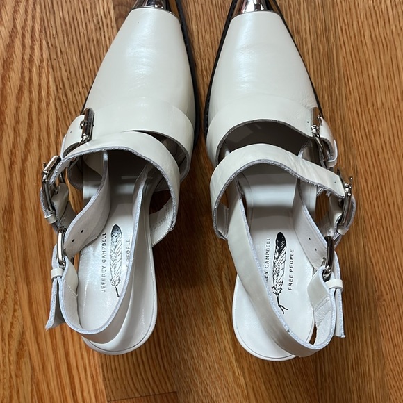 Free People x Jeffrey Campbell Harley Slingback Heels Size 9 NWT - Picture 11 of 13